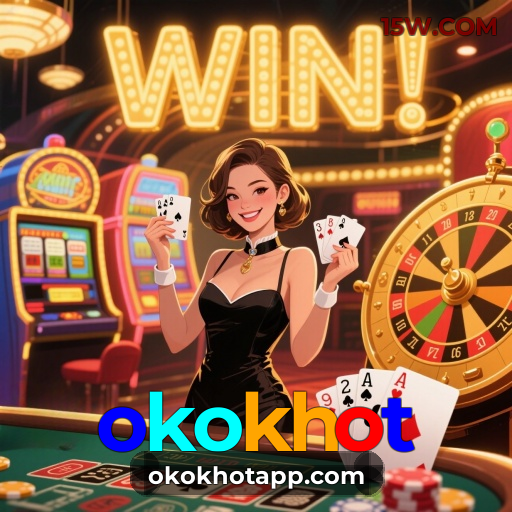 Aplicativo móvel okokhot para iOS e Android